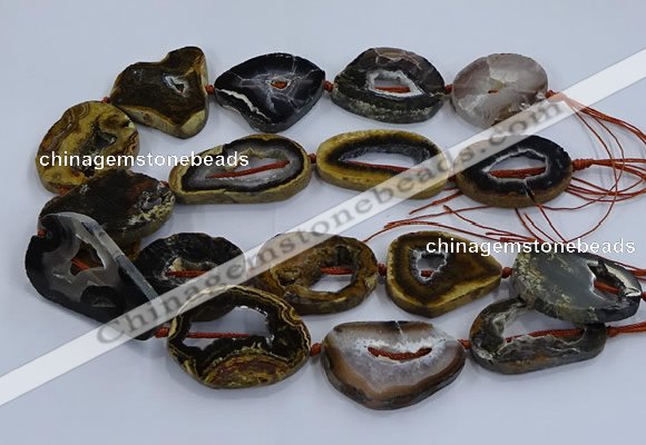 CNG3130 15.5 inches 35*40mm - 35*45mm freeform opal gemstone beads