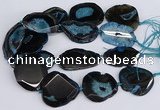 CNG3136 15.5 inches 35*45mm - 45*50mm freeform druzy agate beads