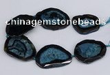 CNG3137 15.5 inches 45*50mm - 55*60mm freeform druzy agate beads