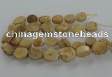 CNG3144 15.5 inches 12*16mm - 20*25mm freeform druzy agate beads