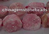 CNG3146 15.5 inches 12*16mm - 20*25mm freeform druzy agate beads