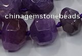 CNG3176 15.5 inches 12*16mm - 25*30mm nuggets agate beads