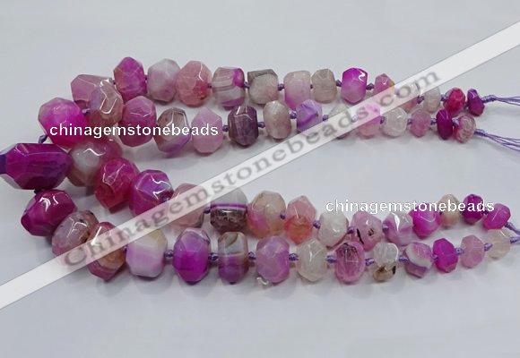 CNG3231 15.5 inches 12*16mm - 25*30mm nuggets agate beads