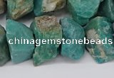 CNG3245 15.5 inches 15*20mm - 25*30mm nuggets amazonite beads