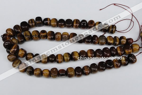 CNG33 15.5 inches 11*15mm nuggets yellow tiger eye gemstone beads