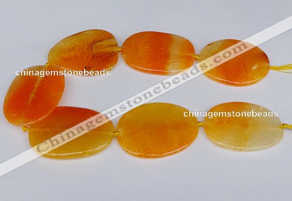 CNG3349 15.5 inches 40*50mm - 45*60mm freeform agate beads