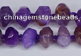 CNG3366 15.5 inches 10*14mm - 12*16mm nuggets agate beads