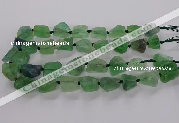 CNG3426 15.5 inches 15*20mm - 20*30mm nuggets fluorite beads