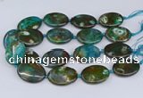 CNG3453 15.5 inches 30*40mm oval dragon veins agate beads