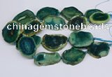 CNG3463 15.5 inches 35*40mm - 45*55mm freeform agate beads