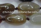 CNG348 15.5 inches 15*20mm - 20*30mm nuggets agate gemstone beads