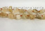 CNG3563 15.5 inches 18*20mm - 25*30mm nuggets rough citrine beads