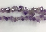 CNG3580 8*12mm - 15*28mm faceted nuggets lavender amethyst beads