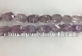 CNG3583 13*18mm - 15*20mm faceted nuggets light amethyst beads