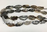 CNG3643 15.5 inches 22*30mm - 30*40mm freeform druzy agate beads