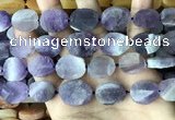 CNG3702 15.5 inches 15*20mm freeform rough dogtooth amethyst beads