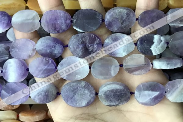 CNG3702 15.5 inches 15*20mm freeform rough dogtooth amethyst beads