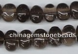 CNG38 15.5 inches 11*15mm nuggets smoky quartz gemstone beads