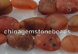 CNG430 15.5 inches 13*18mm nuggets agate gemstone beads