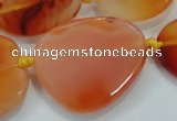 CNG447 15.5 inches 15*20mm – 30*40mm faceted nuggets agate beads