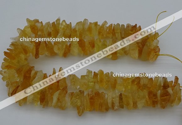 CNG5020 15.5 inches 5*15mm - 8*25mm nuggets citrine beads