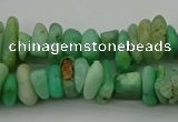 CNG5041 15.5 inches 3*8mm - 6*10mm nuggets Australia chrysoprase beads