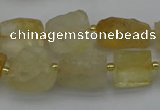 CNG5073 15.5 inches 8*10mm - 15*20mm nuggets citrine beads