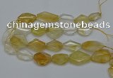 CNG5079 15.5 inches 20*30mm - 35*45mm freeform citrine beads