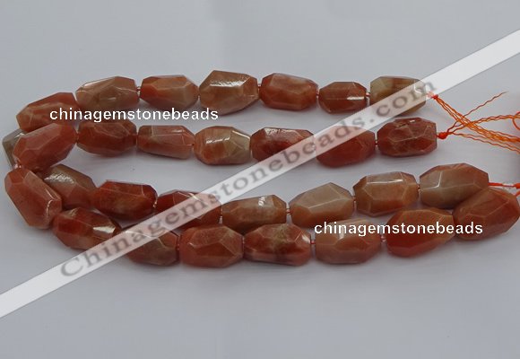 CNG5091 15.5 inches 13*18mm - 15*25mm faceted nuggets sunstone beads