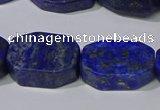 CNG5110 15.5 inches 14*20mm - 18*25mm freeform lapis lazuli beads