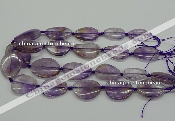 CNG5151 15.5 inches 16*22mm - 30*35mm freeform amethyst beads