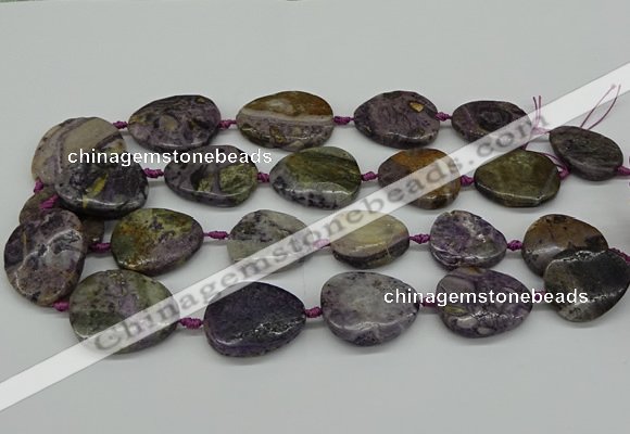 CNG5157 15.5 inches 16*22mm - 30*35mm freeform charoite beads