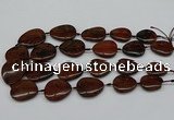 CNG5162 15.5 inches 16*22mm - 30*35mm freeform mahogany obsidian beads