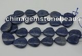 CNG5164 15.5 inches 16*22mm - 30*35mm freeform blue dumortierite beads