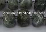 CNG5221 15.5 inches 12*16mm - 15*20mm faceted nuggets labradorite beads