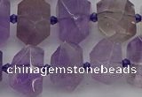 CNG5273 15.5 inches 12*16mm - 15*20mm faceted nuggets amethyst beads