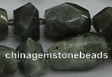 CNG5280 15.5 inches 12*16mm - 18*25mm faceted nuggets labradorite beads