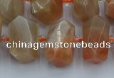 CNG5301 15.5 inches 12*16mm - 15*20mm faceted nuggets moonstone beads