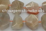 CNG5385 15.5 inches 12*16mm - 18*25mm faceted nuggets moonstone beads