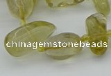 CNG5453 15.5 inches 10*14mm - 12*22mm nuggets lemon quartz beads