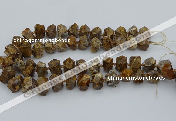 CNG5455 15.5 inches 12*16mm - 15*20mm faceted nuggets opal beads