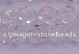 CNG5472 15.5 inches 8mm faceted nuggets white crystal beads
