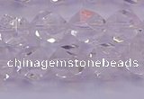 CNG5472 15.5 inches 8mm faceted nuggets white crystal beads