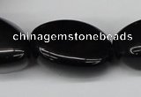 CNG55 15.5 inches 10*12mm - 20*35mm nuggets black agate beads