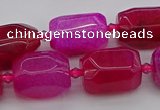 CNG5525 15.5 inches 12*16mm - 15*20mm faceted nuggets agate beads