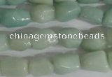 CNG554 15.5 inches 6*8mm nuggets amazonite gemstone beads