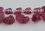 CNG5550 15.5 inches 4*6mm - 8*12mm nuggets pink tourmaline beads