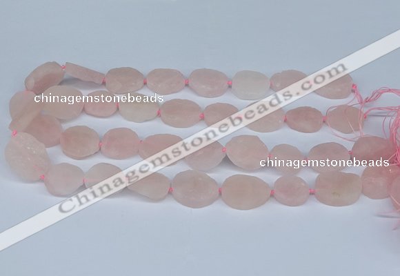 CNG5560 15.5 inches 12*16mm - 18*22mm freeform rose quartz beads