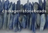 CNG5589 3*15mm - 6*20mm nuggets natural blue kyanite beads