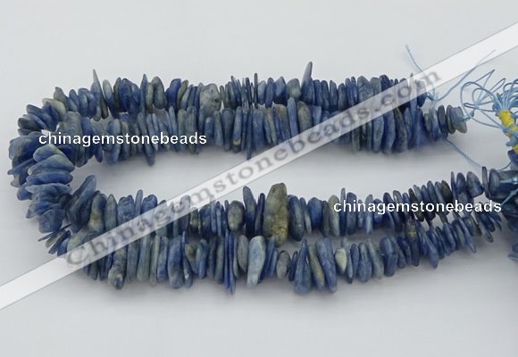 CNG5589 3*15mm - 6*20mm nuggets natural blue kyanite beads